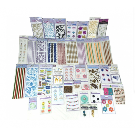 Craft Stickers Assorted 40pcs (CRAFT-40)