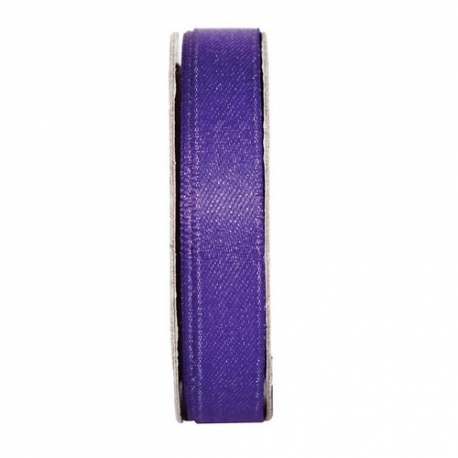 3m Ribbon - Glitter Satin - Deep Purple