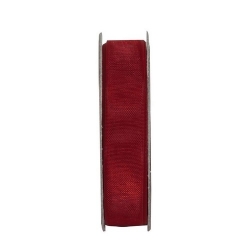 3m Ribbon - Organza - Radiant Red