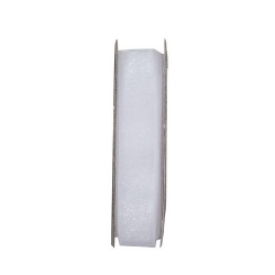 3m Ribbon - Organza - Snow White