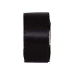 3m Ribbon - Wide Satin - Jet Black