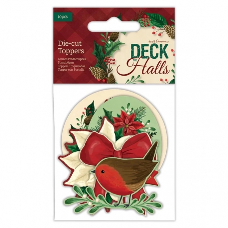 Die-cut Toppers (10pcs) - Deck The Halls (PMA 157992)