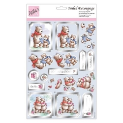 Foiled Decoupage - Bear Delights (ANT 169921)