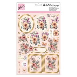 Foiled Decoupage - Butterflies, Birds & Blooms (ANT 169957)