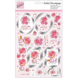 Foiled Decoupage - Tea for Two (ANT 169959)