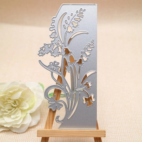 Printable Heaven Large Cutting Die - Floral Card Front (1pc) (B010)