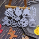 Printable Heaven Large Cutting Die - Christmas (8pcs) (D017)