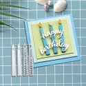 Printable Heaven Small Cutting Die - Candles (4pcs) (D026)