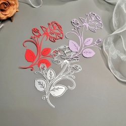 Printable Heaven Large Cutting Die - Rose (1pc) (F068)