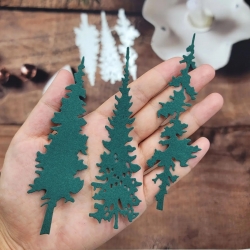 Printable Heaven Large Cutting Die - Tall Christmas Trees (3pcs) (L066)