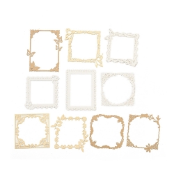 Rectangle and Square Frames (10 Pack) (DIY-G116-02A)