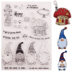 Christmas Gnome Stamp Set (23 pcs) (SCRA-PW0007-27)