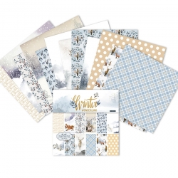 Winter Wonderland Background Papers (24 Sheets)