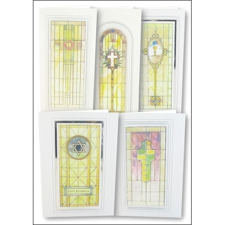 Download - Set - Religious Stained Glass Windows