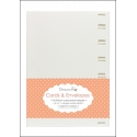 Dovecraft Ribbon 5"x7" Cards & Envelopes (DCCE013) 