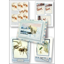 Download - Set - Christmas - Animals in the Snow