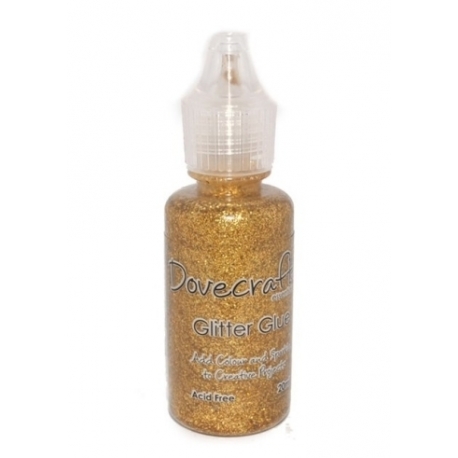 Dovecraft Glitter Glue - Gold (DCBS69)