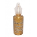 2 FOR 1 OFFER - Dovecraft Glitter Glue - Brights Gold (DCBS69)