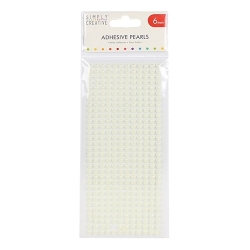 Simply Creative 6mm Pearls 372 pack - Ivory (SCDOT045)