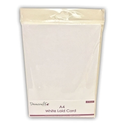 A4 White Laid Paper 50 sheets (DCBS105)