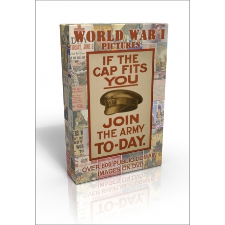 Public Domain Image DVD - World War I Pictures