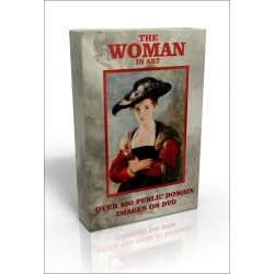 Public Domain Image DVD - The Woman in Art