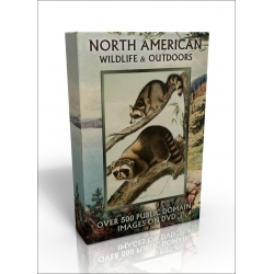 Public Domain Image DVD - North American Wildlife & Outdoors