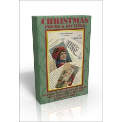 Public Domain Image DVD - Christmas Poems & Pictures with FREE