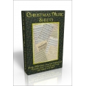 Public Domain Image DVD - Christmas Music Sheets