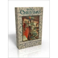 Public Domain Image DVD - Vintage Christmas