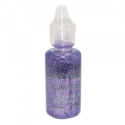 Dovecraft Glitter Glue - Pastels, Lavender (DCBS68)
