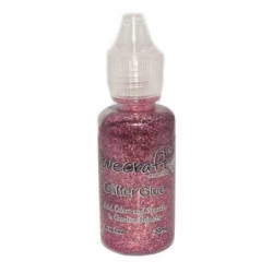 Dovecraft Glitter Glue - Rose (DCBS68)