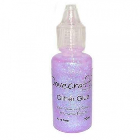 Dovecraft Glitter Glue - Candyfloss (DCBS68)