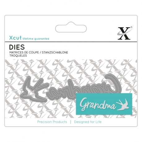 Mini Sentiment Die (2pcs) - Grandma (XCU 504103)