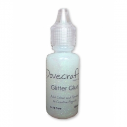 Dovecraft Glitter Glue - Crystal (DCBS68)