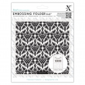 6 x 6" Xcut Embossing Folder - Damask Background (XCU 515185) 