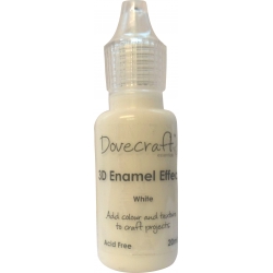 Dovecraft Enamel Effects - White (DCBS98) 