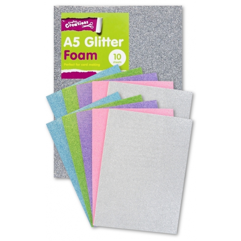 Glitter Foam Sheets (STA0287)