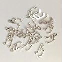Metal Charms - Music notes (18)