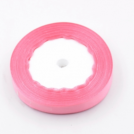 6mm Satin Ribbon - Powder Pink (25 yards)