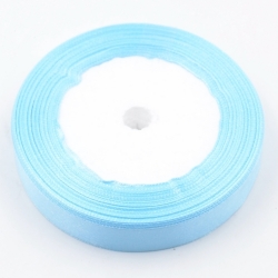6mm Satin Ribbon - Pale Blue (25 yards)