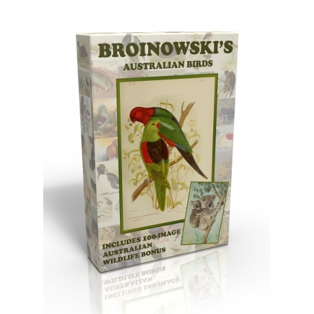Public Domain Image DVD - Gracius Broinowski's Birds with