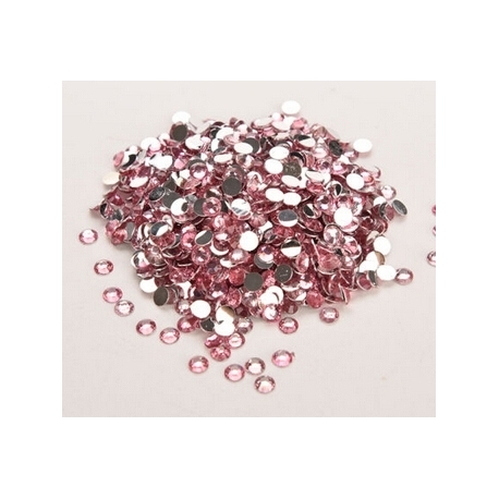 4mm Gems - Pink (1000pcs)