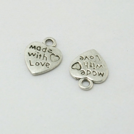 Metal Charms - Made with Love (20)