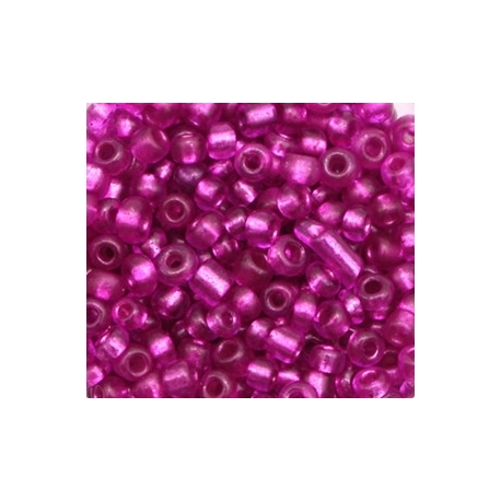 2mm Seed Beads - Transparent Magenta (1000pcs)