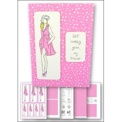 Download - Card Kit - Fashion Lady Pink