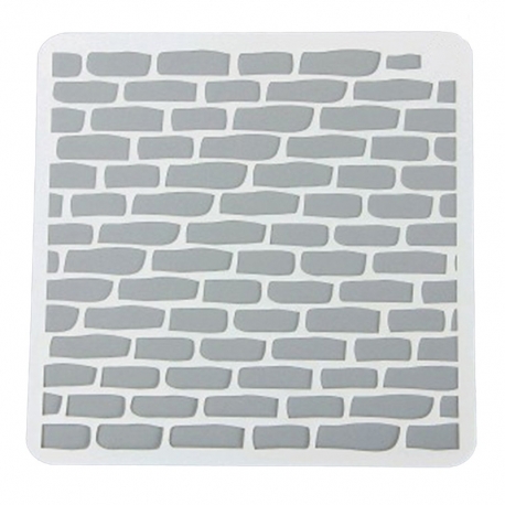 Reusable Stencil - Brick Wall 2 (1pc)