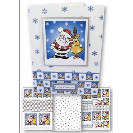 Download - Card Kit - Santa & Reindeer Escapades