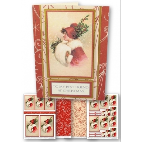 Download - Card Kit - Best Friend at Christmas