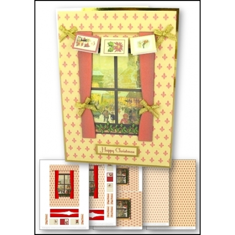 Download - Card Kit - Christmas Window